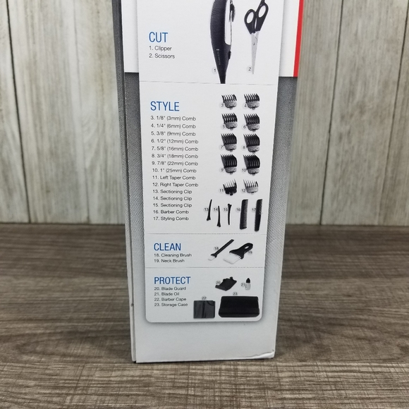 remington home barber chrome